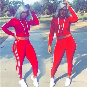2 piece outfit size LARGE